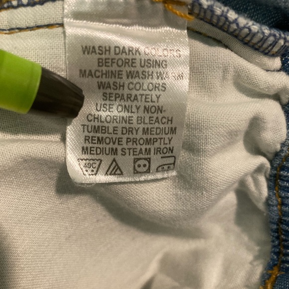 VTG MAINSTREET BLUES High Rise Jeans WOMEN'S 14 Blue Light Wash Elastic Waist - Picture 5 of 7